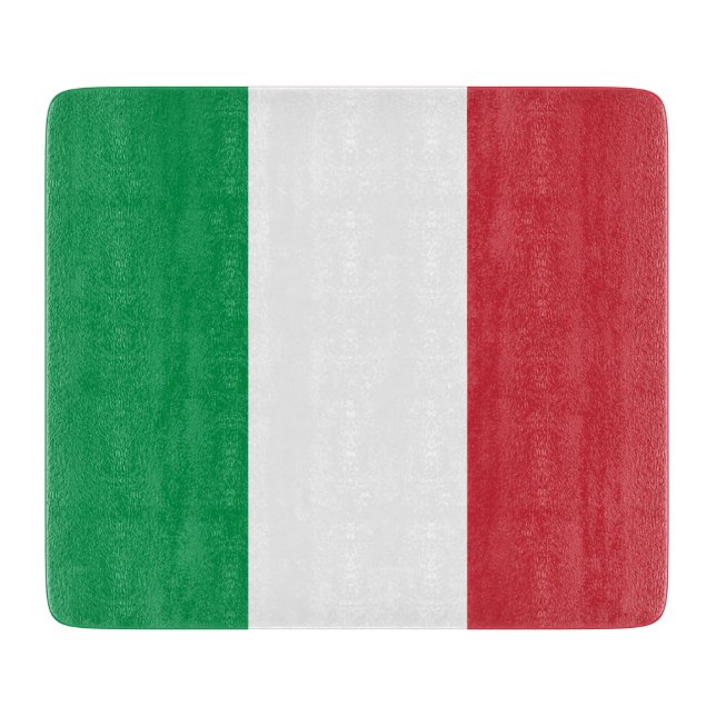 Italian Flag (Italy) Cutting Board (Front)
