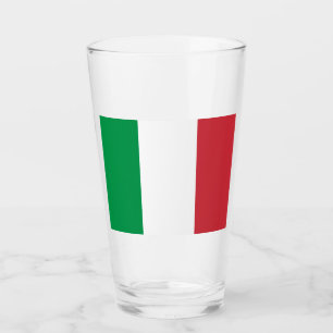 Italian Flag (Italy) Glass