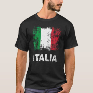 Italian Flag Italy Patriotic Italia Flag T-Shirt