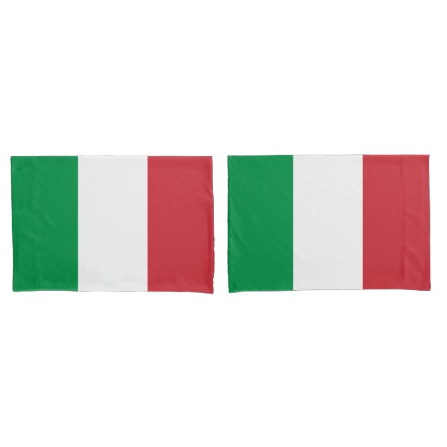 Italian Flag (Italy) Pillowcase (Front-Set)