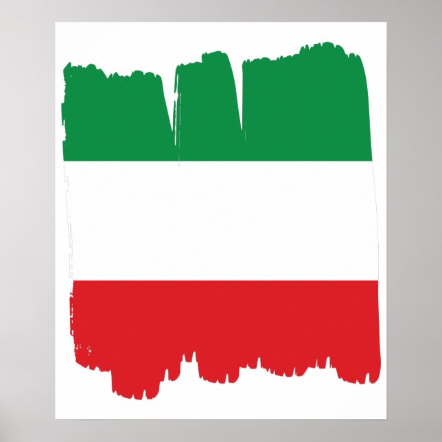 Italian Flag Italy Poster (Front)