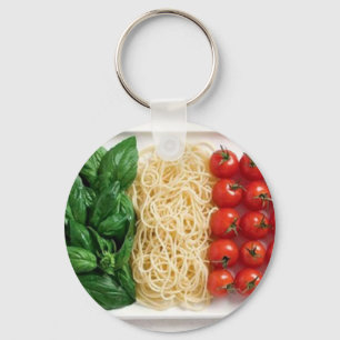 Italian Flag Key Ring