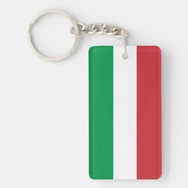 Italian flag keychain | Tricolore Italy (Front)