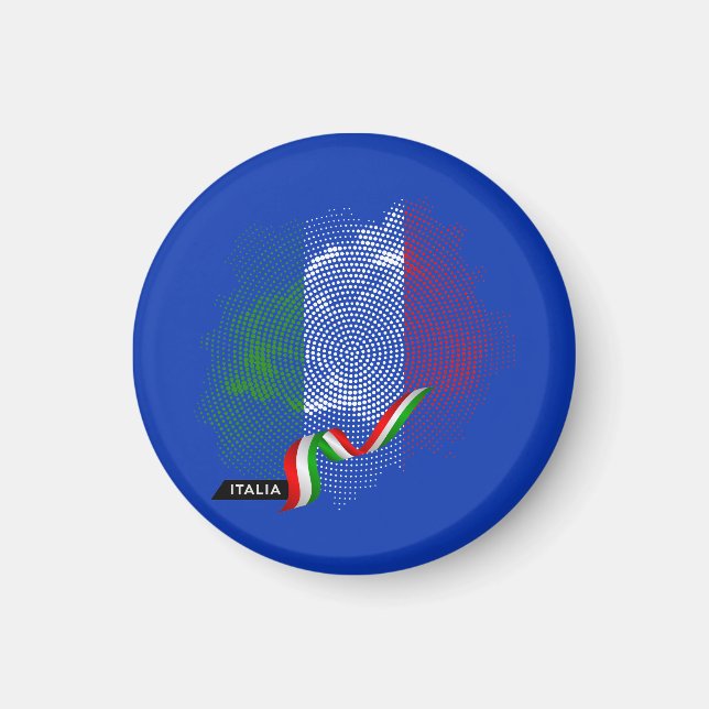 Italian flag magnet (Front)