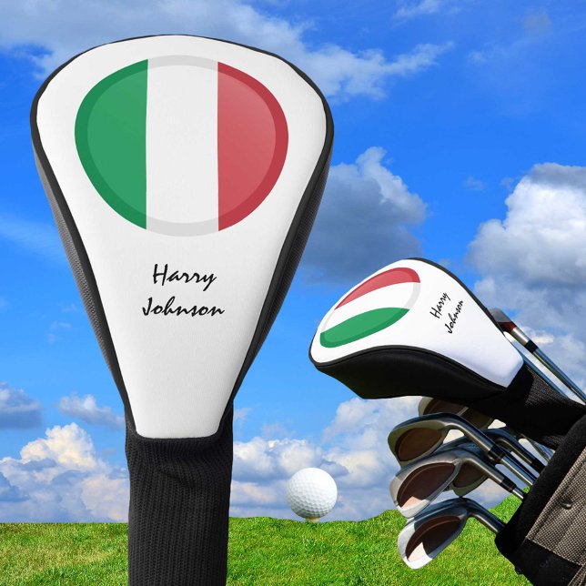 Italian Flag & Monogrammed Golf Clubs Covers (Creator Uploaded)