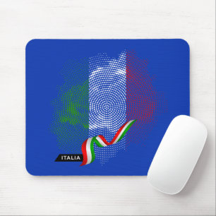 Italian flag mouse mat