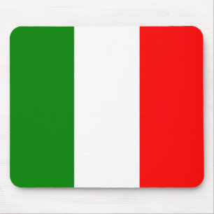 Italian Flag of Italy Bandiera d'Italia Tricolore Mouse Mat