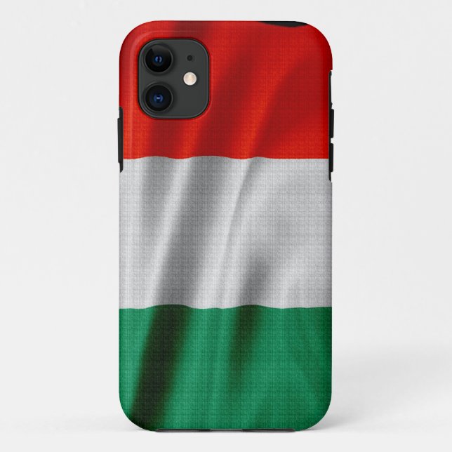 Italian Flag of Italy Patriotic Phone Case (Back)