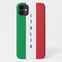 Italian flag of Italy personalised name
