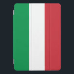 Italian flag of Italy personalizable iPad Pro Cover<br><div class="desc">Italian flag of Italy personalizable iPad pro case. Custom tablet and computer accessories with tricolore flag. Also available on other products with the transfer option. Add your own name or monogram letters optionally.</div>