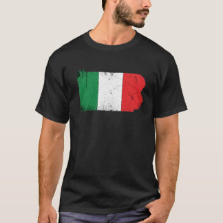 Italian Flag over Pennsylvania T-Shirt