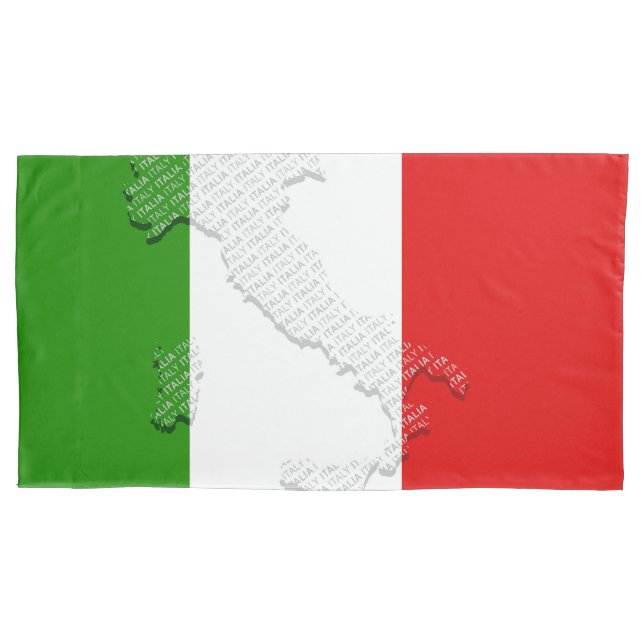 Italian flag pillowcase (Front)
