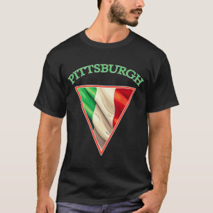 Italian Flag Pittsburgh T-Shirt