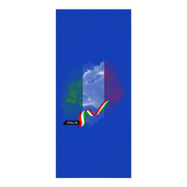 Italian flag rack card (Front)