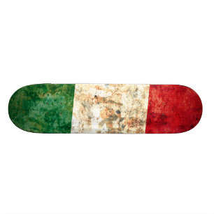 Italian Flag Skateboard