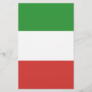 Italian Flag Stationery