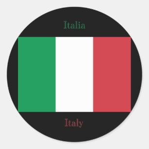 Italian Flag Sticker
