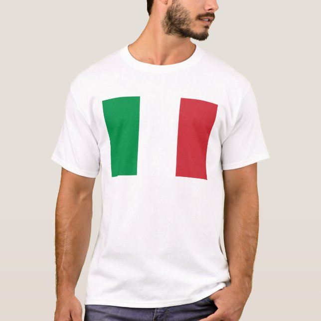Italian flag T-shirt (Front)