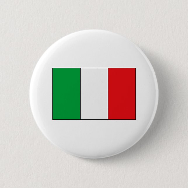 Italian Flag T-shirts and Gifts 6 Cm Round Badge (Front)