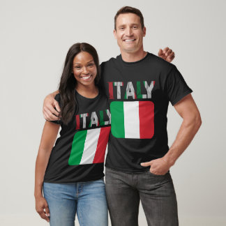 Italian flag t-shirts, colourful designs T-Shirt