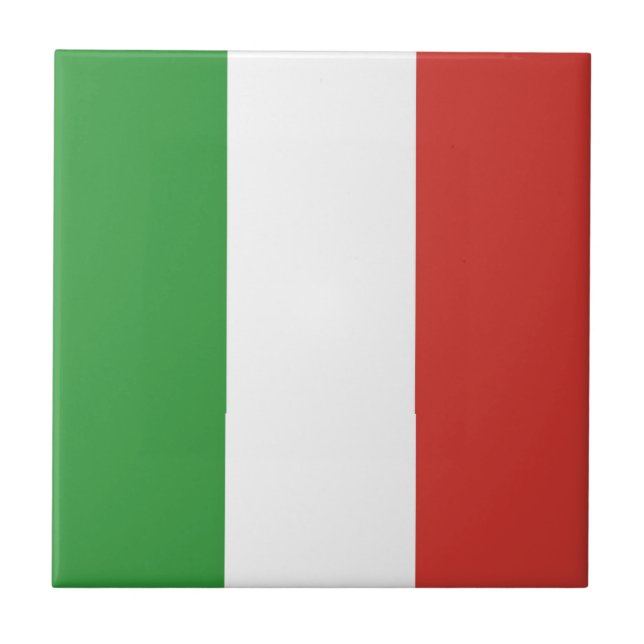 Italian Flag Tile (Front)