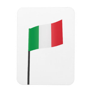 Italian flag toothpick magnet