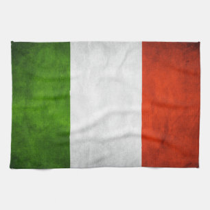 Italian Flag Towel 16" x 24