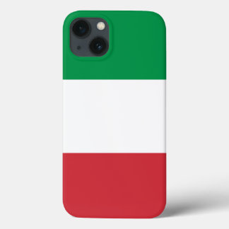 Italian Flag Vintage iPhone 13 Case