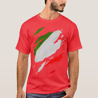 Italian Flag Visible funny T-Shirt
