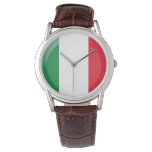 Italian flag watch
