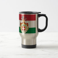 Italian Flag with insignia of the Kingdom of Italy