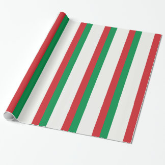 Italian flag wrapping paper