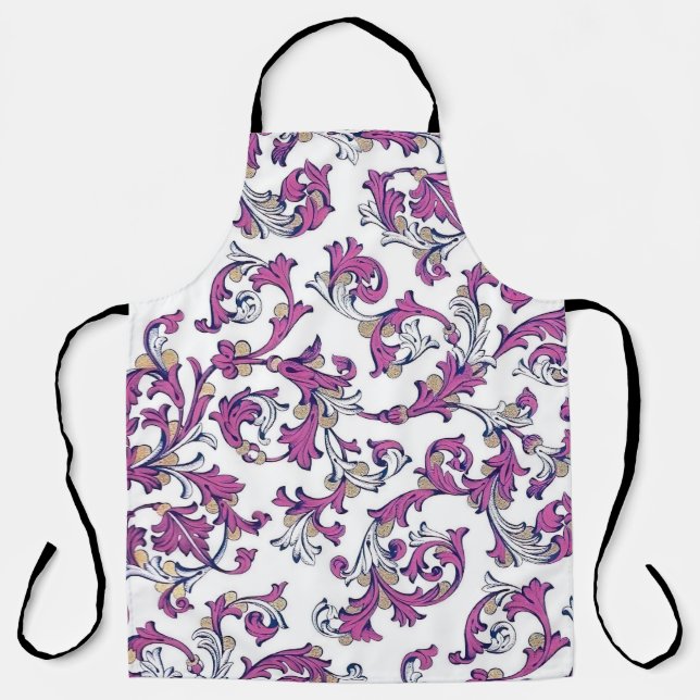 Italian Florentine Flourishes Apron (Front)