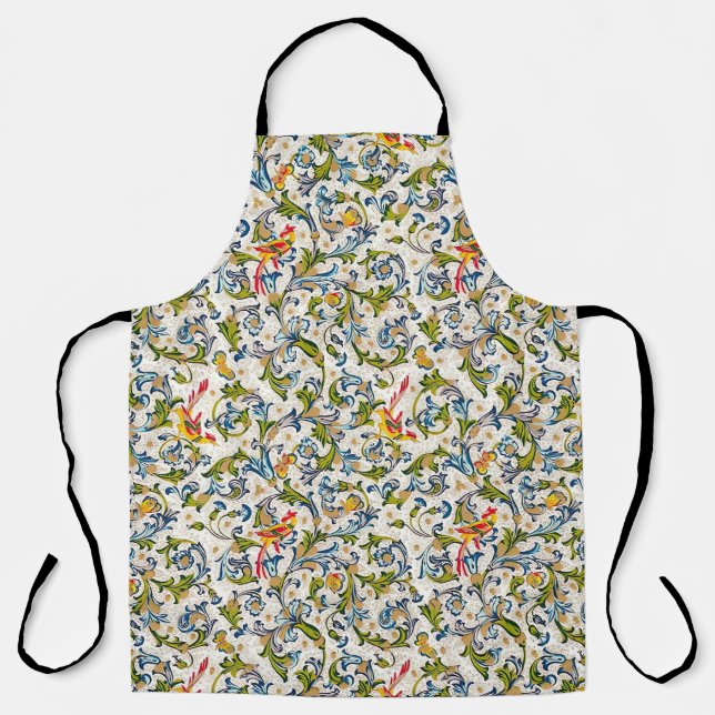Italian Florentine Flourishes Apron (Front)