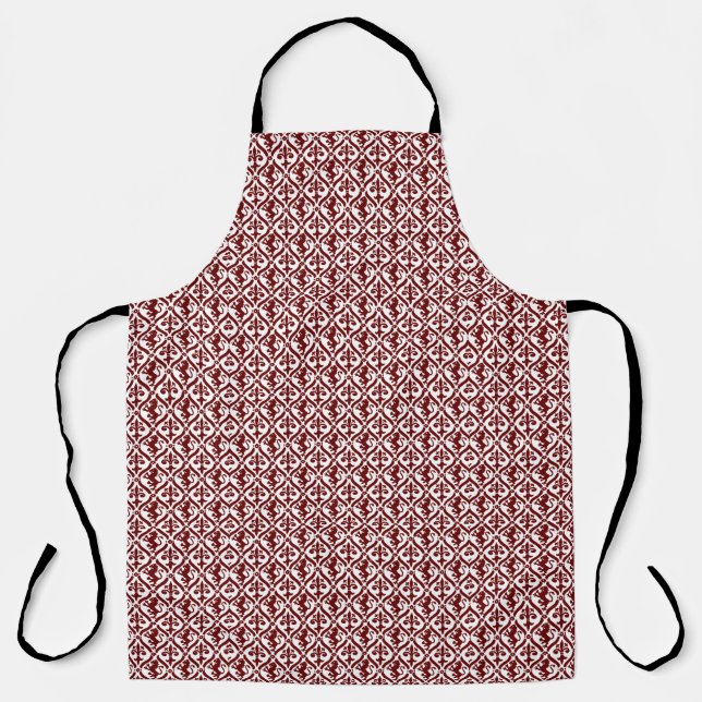 Italian Florentine Flourishes Apron (Front)