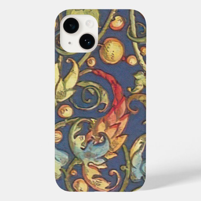 Italian Florentine Flourishes Pattern Case-Mate iPhone Case (Back)