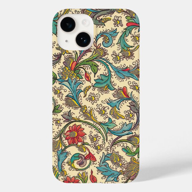Italian Florentine Flourishes Pattern Case-Mate iPhone Case (Back)