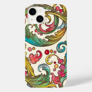 Italian Florentine Flourishes Pattern Case-Mate iPhone 14 Case