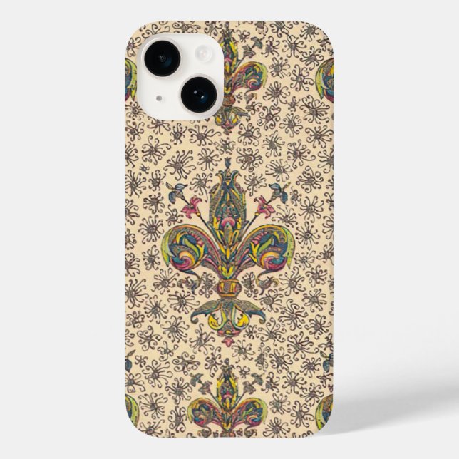 Italian Florentine Flourishes Pattern Case-Mate iPhone Case (Back)