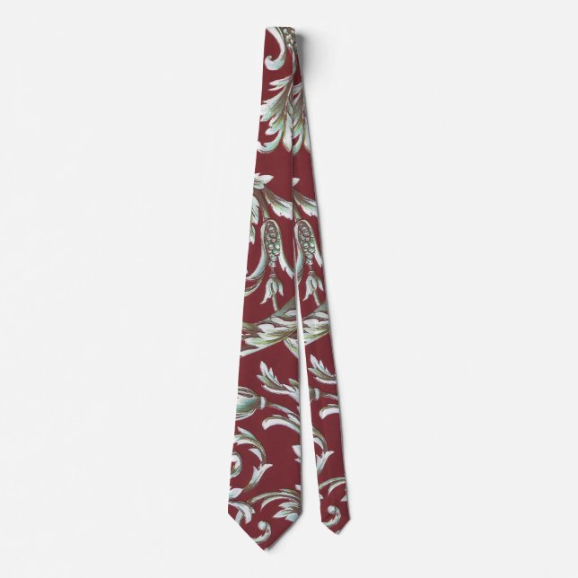 Italian Florentine Flourishes Tie (Front)