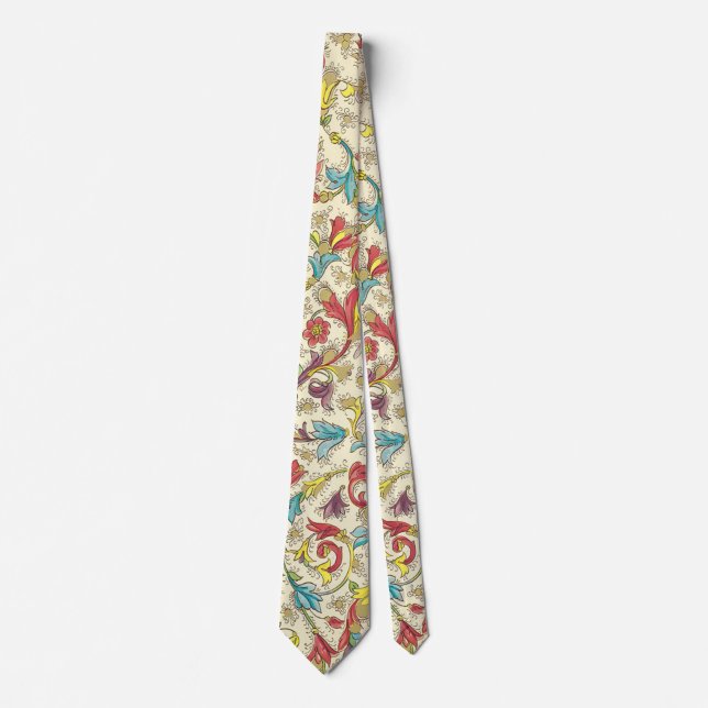 Italian Florentine Flourishes Tie (Front)