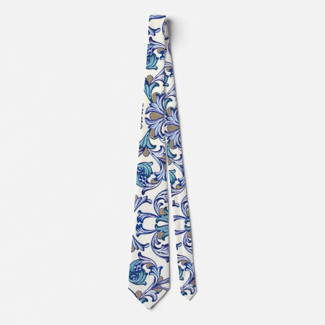 Italian Florentine Flourishes Tie (Front)