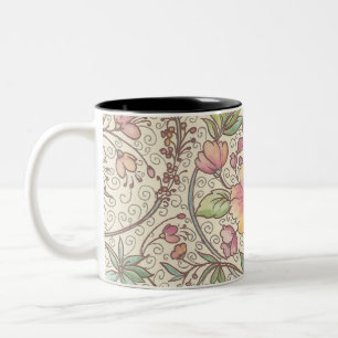 Italian Florentine Flourishes Two-Tone Coffee Mug