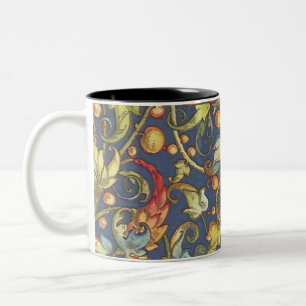 Italian Florentine Flourishes Two-Tone Coffee Mug