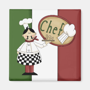 Italian Food Chef Magnet