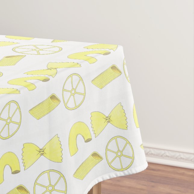 Italian Food Cooking Kitchen Pasta Penne Macaroni Tablecloth (In Situ)