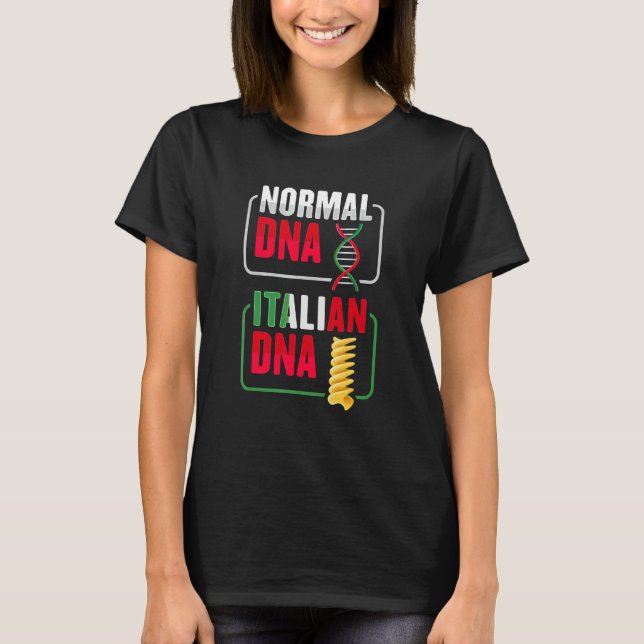 Italian Food Pasta For An Italy T-Shirt (Front)