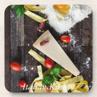 Italian Food Personalise Text Coaster