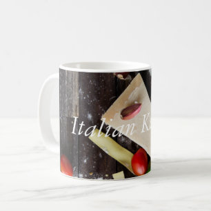 Italian Food Personalize Text Coffee Mug