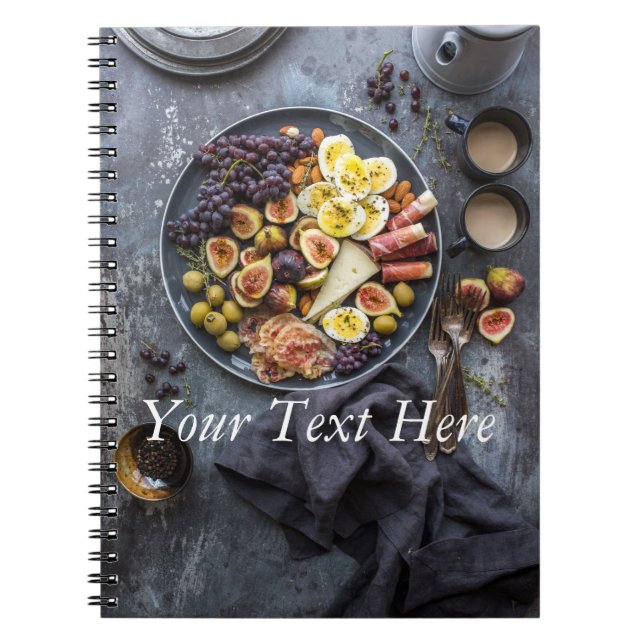 Italian Food Selection Notebook (Front)